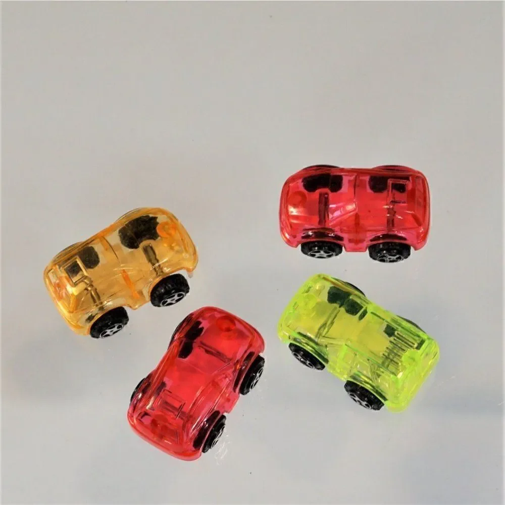 4 Transparent Toy Cars Party Favors Birthday Giveaways Greenbrier International